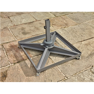 Steel Frame With Wheels For Granite Triangles